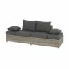 Gartensofa Mit Verstellbaren Kopfteilen - Liegesofa Louis -GARTENTRAUM Verkäufe gartensofa mit verstellbaren kopfteilen liegesofa louis