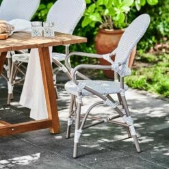 Gartenstuhl Mit Armlehnen Und Dot Muster Zum Stapeln - Gartensessel Karina 13 Gartenstuhl Mit Armlehnen Und Dot Muster Zum Stapeln - Gartensessel Karina -GARTENTRAUM Verkäufe gartenstuhl mit armlehnen und dot muster zum stapeln gartensessel karina6