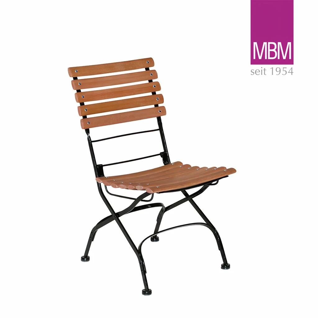 Gartenstuhl Ohne Armlehnen - Schmiedeeisen & Resysta - MBM - Klappbar - Stuhl Brazil 3 Gartenstuhl Ohne Armlehnen - Schmiedeeisen & Resysta - MBM - Klappbar - Stuhl Brazil