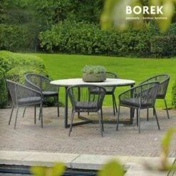 Gartenstuhl Von Borek - Aluminium - Dunkel Grau - Colette Stuhl -GARTENTRAUM Verkäufe gartenstuhl von borek aluminium dunkel grau colette stuhl3