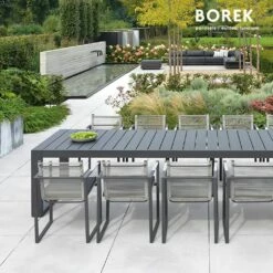 Gartenstuhl Von Borek - Modern - Aluminium - Grau - Andria Gartenstuhl -GARTENTRAUM Verkäufe gartenstuhl von borek modern aluminium grau andria gartenstuhl3