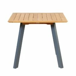 Gartentisch Quadratisch Aus Teakholz & Aluminium - Rory Gartentisch