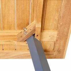 Gartentisch Quadratisch Aus Teakholz & Aluminium - Rory Gartentisch -GARTENTRAUM Verkäufe gartentisch quadratisch aus teakholz aluminium rory gartentisch3