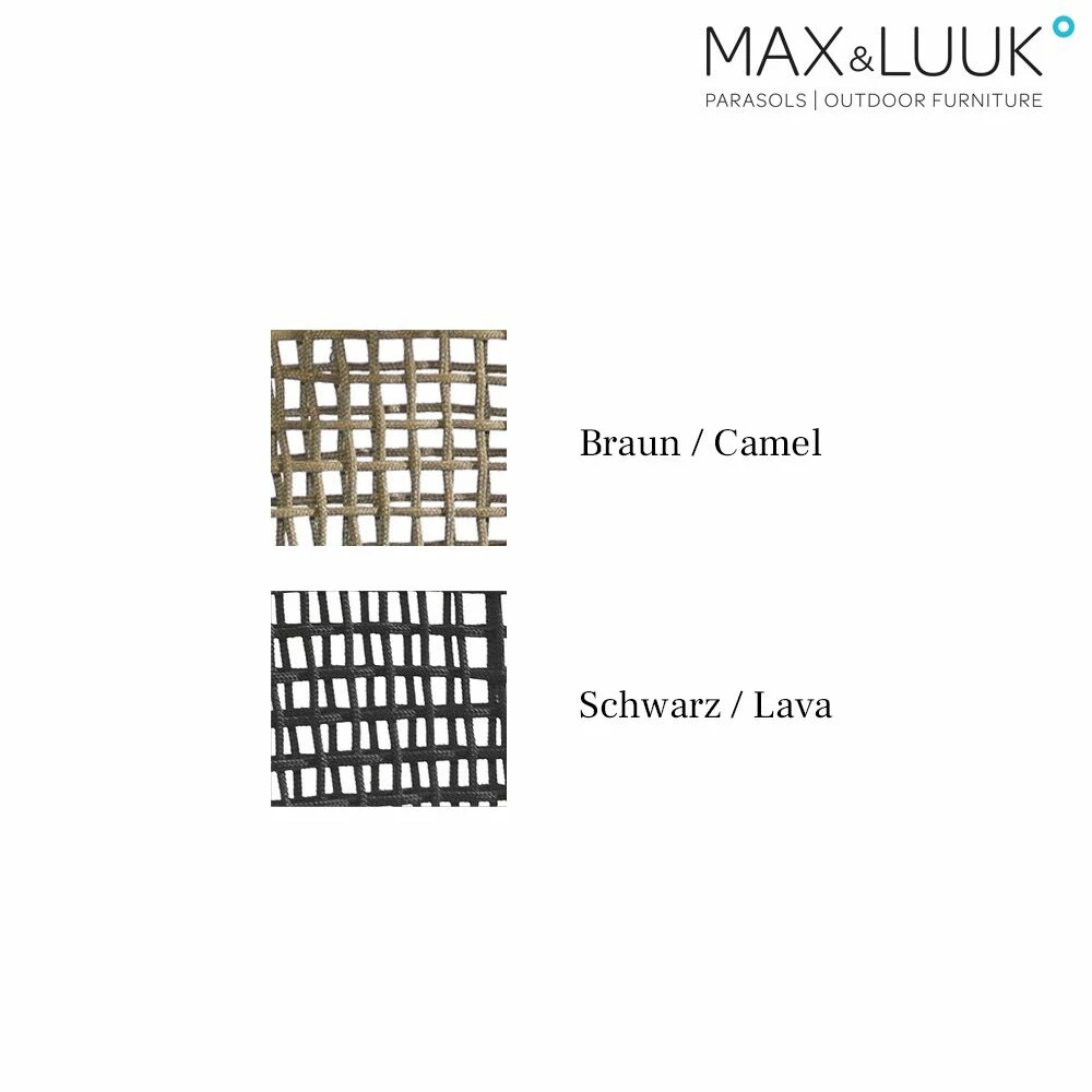 Geflochtener Gartensessel Aus Stahl Mit Armlehnen Von Max & Luuk - Austin Stuhl 6 Geflochtener Gartensessel Aus Stahl Mit Armlehnen Von Max & Luuk - Austin Stuhl – Bild 4