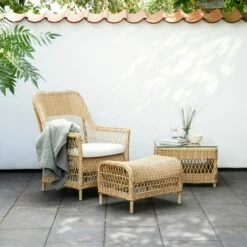 Gemütlicher Geflechtsessel In Rattan Optik Für Den Outdoor Gebrauch - Sessel Anike -GARTENTRAUM Verkäufe gemuetlicher geflechtsessel in rattan optik fuer den outdoor gebrauch sessel anike8