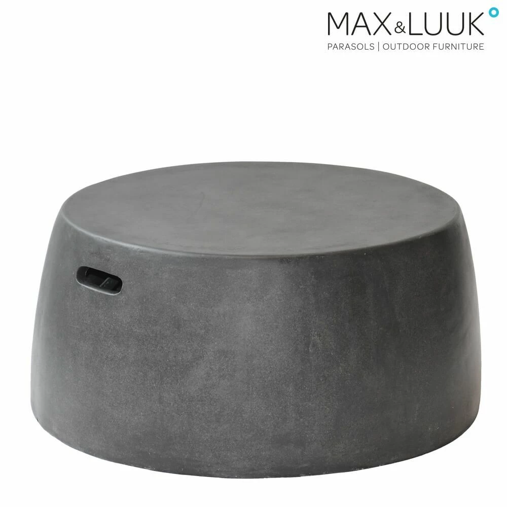 Grauer Max & Luuk Couchtisch Aus Fiberglas Für Den Garten - Nick Hocker 3 Grauer Max & Luuk Couchtisch Aus Fiberglas Für Den Garten - Nick Hocker