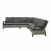 Graues XXL Loungesofa Für 7 Personen Aus Polyrattan Mit Polster - Sofa Thula 2 Graues XXL Loungesofa Für 7 Personen Aus Polyrattan Mit Polster - Sofa Thula -GARTENTRAUM Verkäufe graues xxl loungesofa fuer 7 personen aus polyrattan mit polster sofa thula
