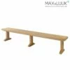 Große Gartenbank Ohne Lehne - Teakholz - Max&Luuk - Bruce Gartenbank -GARTENTRAUM Verkäufe grosse gartenbank ohne lehne teakholz max luuk bruce gartenbank