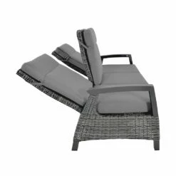 Große Gartencouch Mit Verstellbaren Lehnen - 3-Sitzer Flero -GARTENTRAUM Verkäufe grosse gartencouch mit verstellbaren lehnen 3 sitzer flero3