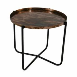 Großer Beistelltisch In Kupfer Aus Eisen - Beistelltisch Aeris