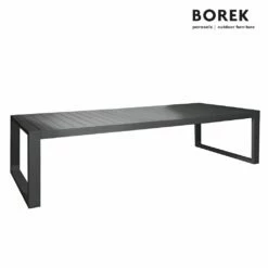 Großer Garten Tisch Aus Aluminium - Borek - Modern - 75x300x100cm - Vitoria Tisch