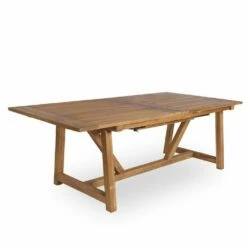 Großer Gartentisch Zum Ausziehen Aus Teakholz - Ausziehtisch Mari