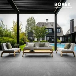 Großes Rollbares Borek Loungesofa Mit Kissen Für Garten Und Terrasse - Hybrid Loungesofa 9 Großes Rollbares Borek Loungesofa Mit Kissen Für Garten Und Terrasse - Hybrid Loungesofa -GARTENTRAUM Verkäufe grosses rollbares borek loungesofa mit kissen fuer garten und terrasse hybrid loungesofa4