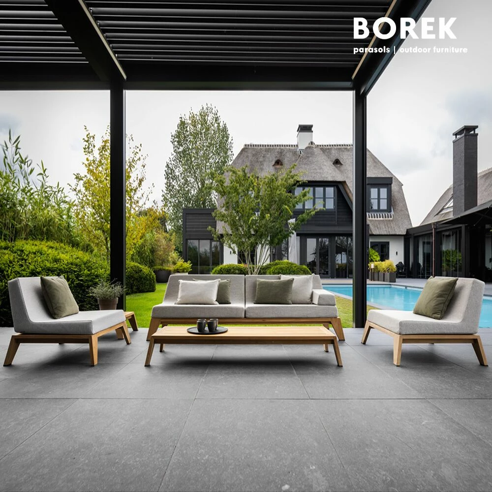 Großes Rollbares Borek Loungesofa Mit Kissen Für Garten Und Terrasse - Hybrid Loungesofa 6 Großes Rollbares Borek Loungesofa Mit Kissen Für Garten Und Terrasse - Hybrid Loungesofa – Bild 4