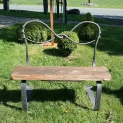 Handgeschmiedete Gartenbank Für 2 Personen Mit Holz - Panca Di Coppia -GARTENTRAUM Verkäufe handgeschmiedete gartenbank fuer 2 personen mit holz panca di coppia3