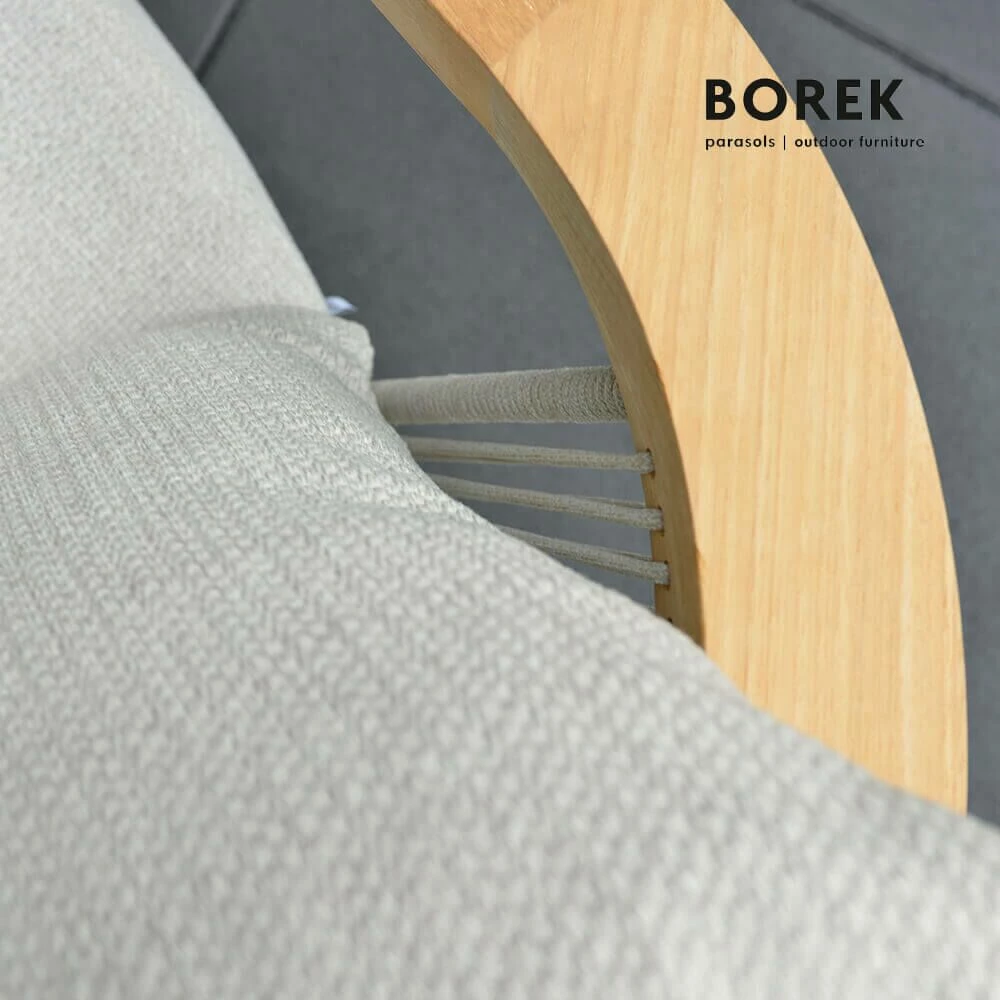 Heller Teakholz Gartenstuhl Mit Rope - Stuhl Chepri 4 Heller Teakholz Gartenstuhl Mit Rope - Stuhl Chepri – Bild 2