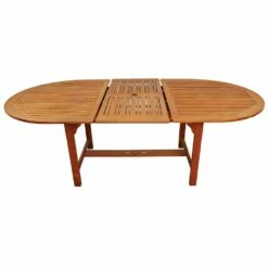 Holztisch Für Draußen - Ausziehbar Und Mit Schirmloch - Alveolatae Tisch -GARTENTRAUM Verkäufe holztisch fuer draussen ausziehbar und mit schirmloch alveolatae tisch4