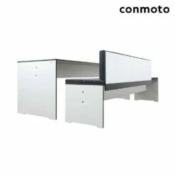 HPL 3-Sitzer Gartenbank Mit Rückenlehne - Gartenbank Riva -GARTENTRAUM Verkäufe hpl 3 sitzer gartenbank mit rueckenlehne gartenbank riva3