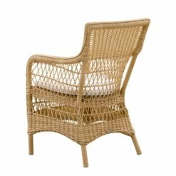 In Handarbeit Geflochtener Gartensessel In Hellbraun - Gartensessel Malte -GARTENTRAUM Verkäufe in handarbeit geflochtener gartensessel in hellbraun gartensessel malte5