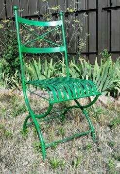 Klappbarer Antik Gartenstuhl Wetterfest - Magali -GARTENTRAUM Verkäufe klappbarer antik gartenstuhl wetterfest magali2