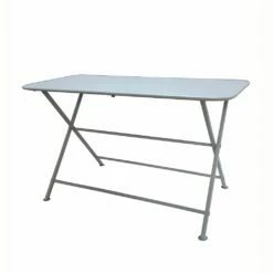 Klappbarer Gartentisch Wetterfest Aus Gusseisen - Youna