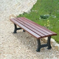 Klassische Bank Aus Gusseisen Und Holz Für Stadt Und Garten - Holger