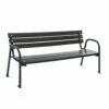Klassische Metall Und Holz Bank Mit Armlehne Als Stadtmobiliar - Esben -GARTENTRAUM Verkäufe klassische metall und holz bank mit armlehne als stadtmobiliar esben