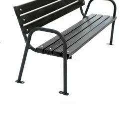 Klassische Metall Und Holz Bank Mit Armlehne Als Stadtmobiliar - Esben -GARTENTRAUM Verkäufe klassische metall und holz bank mit armlehne als stadtmobiliar esben2