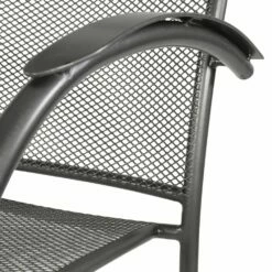 Klassischer Anthrazit Stapelstuhl Aus Stahl Für Terrassen - Stuhl Hador -GARTENTRAUM Verkäufe klassischer anthrazit stapelstuhl aus stahl fuer terrassen stuhl hador2