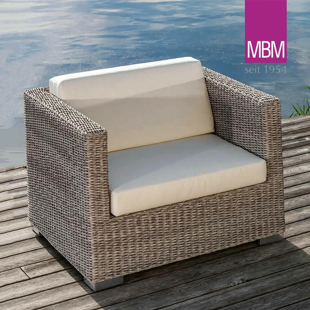 Komfortabler Geflochtener Loungesessel Von MBM - Loungesessel Bellini 4 Komfortabler Geflochtener Loungesessel Von MBM - Loungesessel Bellini – Bild 2