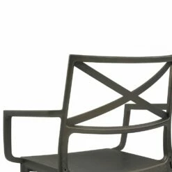 Kunststoff Gartenstuhl In Metalloptik Im Landhaus-Stil - Antikora -GARTENTRAUM Verkäufe kunststoff gartenstuhl in metalloptik im landhaus stil antikora3