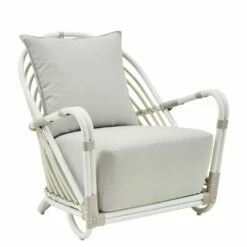 Loungesessel Für Den Garten Aus Aluminium Und Polyrattan - Loungesessel Blenda