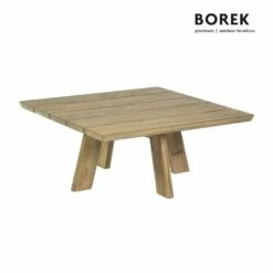 Massvier Teakholz-Loungetisch 80x80cm - Eckig - Loungetisch Tarifa