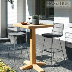 Max&Luuk Barhocker Aus Stahl & Kunststoff - Modern - Faye Barhocker -GARTENTRAUM Verkäufe max luuk barhocker aus stahl kunststoff modern faye barhocker3