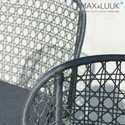 Max & Luuk Stuhl Mit Stahlgestell Und Umflochtener Sitzschale - Charlie Stuhl -GARTENTRAUM Verkäufe max luuk stuhl mit stahlgestell und umflochtener sitzschale charlie stuhl2