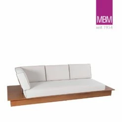 MBM Loungebank Für Innen Und Außen Aus Resysta - La Villa Lounge 3-Sitzer