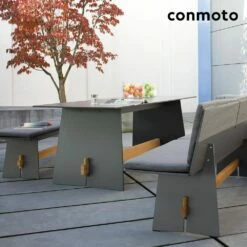 Moderne Sitzgruppe Für 8 Personen Aus HPL - Tension Sitzgruppe