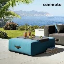 Moderner Garten Loungehocker Aus Sunbrella - Miami Hocker - Miami Hocker -GARTENTRAUM Verkäufe moderner garten loungehocker aus sunbrella miami hocker miami hocker8