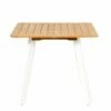 Moderner Gartentisch Aus Teakholz & Alu - Quadratisch - Rory Gartentisch -GARTENTRAUM Verkäufe moderner gartentisch aus teakholz alu quadratisch rory gartentisch