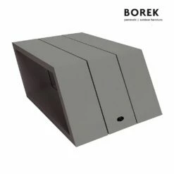 Moderner Tisch Aus Aluminium - Anthrazit - Viking Beistelltisch