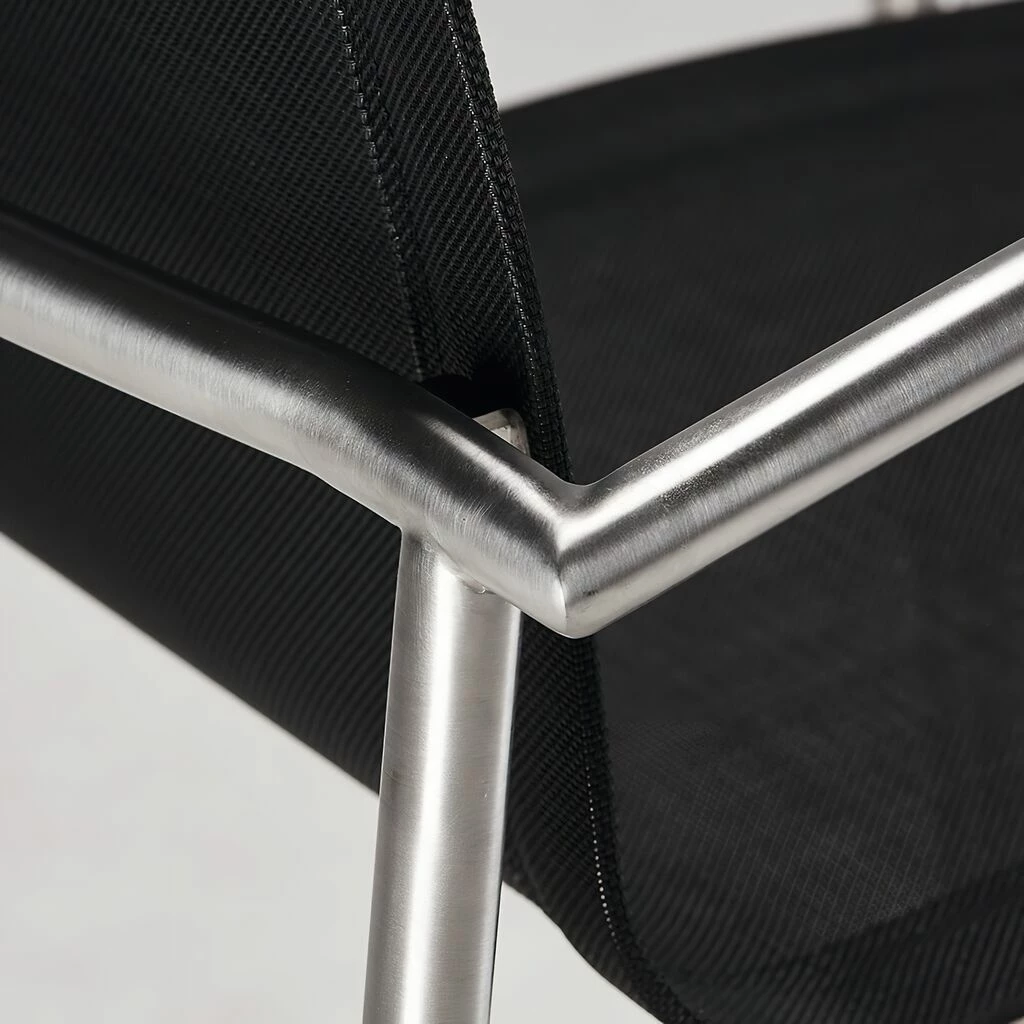 Modernes 6-Sitzer Möbelset Aus Edelstahl - Möbelset Lucidum 5 Modernes 6-Sitzer Möbelset Aus Edelstahl - Möbelset Lucidum – Bild 3