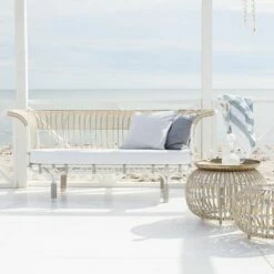 Modernes Weißes Outdoor-Sofa Aus Alu-Rattan - Gartensofa Enna 10 Modernes Weißes Outdoor-Sofa Aus Alu-Rattan - Gartensofa Enna -GARTENTRAUM Verkäufe modernes weisses outdoor sofa aus alu rattan gartensofa enna4