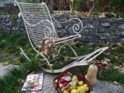 Nostalgischer Gusseisen Schaukelstuhl Für Den Garten - Edgar -GARTENTRAUM Verkäufe nostalgischer gusseisen schaukelstuhl fuer den garten edgar4