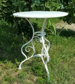 Nostalgischer Runder Gartentisch Aus Schmiedeeisen - Orane -GARTENTRAUM Verkäufe nostalgischer runder gartentisch aus schmiedeeisen orane6