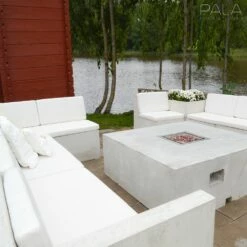 Outdoor Eckmodul Aus Beton Für Die Individuelle Garten Lounge - Katrina -GARTENTRAUM Verkäufe outdoor eckmodul aus beton fuer die individuelle garten lounge katrina4