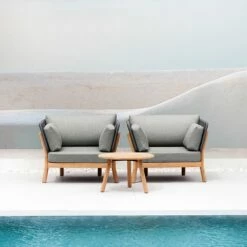 Outdoor Lounge Chair Für Den Garten Mit Polstern - Claire Lounge Chair -GARTENTRAUM Verkäufe outdoor lounge chair fuer den garten mit polstern claire lounge chair4