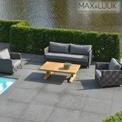 Outdoor Loungetisch Aus Teakholz - 140x80cm - Max&Luuk - Bruce Loungetisch -GARTENTRAUM Verkäufe outdoor loungetisch aus teakholz 140x80cm max luuk bruce loungetisch4