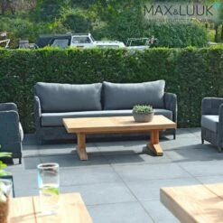 Outdoor Loungetisch Aus Teakholz - 140x80cm - Max&Luuk - Bruce Loungetisch -GARTENTRAUM Verkäufe outdoor loungetisch aus teakholz 140x80cm max luuk bruce loungetisch5