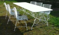 Outdoor Möbel Gartentisch Groß Eckig Antik - Renan -GARTENTRAUM Verkäufe outdoor moebel gartentisch gross eckig antik renan5