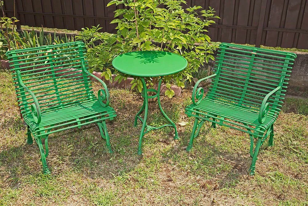 Outdoor Möbel Sitzgruppe Antik Nostalgisch - Laurent 4 Outdoor Möbel Sitzgruppe Antik Nostalgisch - Laurent – Bild 2